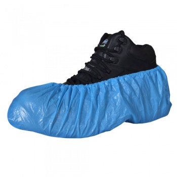 Disposable Blue Overshoes 14'' 100pk